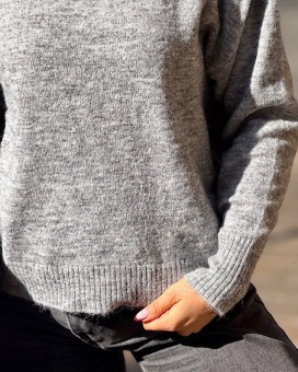 Pull ICHI Sage - Boutique La Chamade