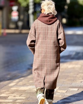 Manteau EMMALU ICHI- Boutique La Chamade - Brive