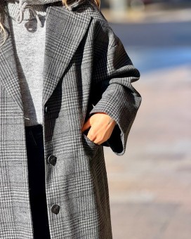 Manteau EMMALU ICHI- Boutique La Chamade - Brive