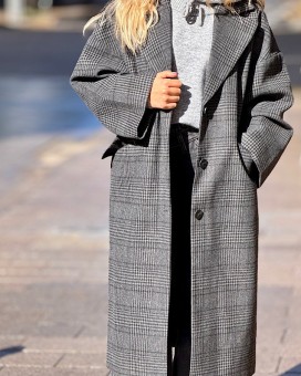 Manteau EMMALU ICHI- Boutique La Chamade - Brive