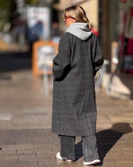 Manteau EMMALU ICHI- Boutique La Chamade - Brive