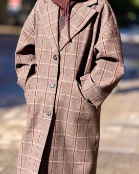 Manteau EMMALU ICHI- Boutique La Chamade - Brive