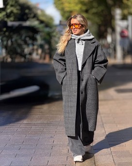 Manteau EMMALU ICHI- Boutique La Chamade - Brive
