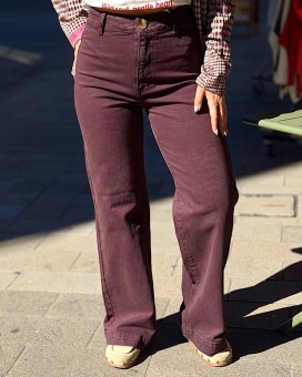 Pantalon FAUVE velours F.A.M - La Chamade Brive
