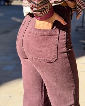 Pantalon FAUVE velours F.A.M - La Chamade Brive