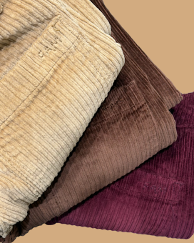 Pantalon FAUVE velours F.A.M - La Chamade Brive