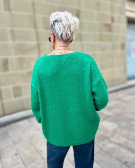 Pull AUDREY vert Marie Ile De Ré 5