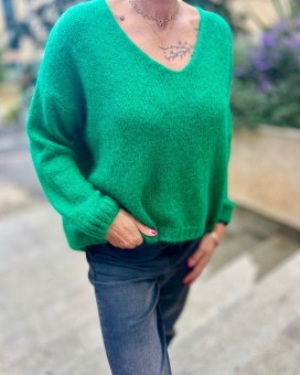 Pull AUDREY vert Marie Ile De Ré 3