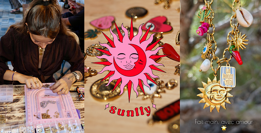 Bijoux Sunlly fait main 